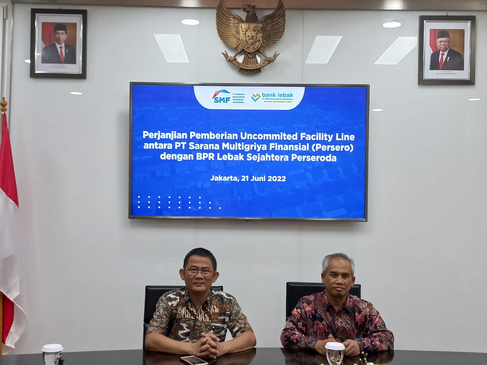PENANDATANGANAN MOU PT. SARANA MULTIGRIYA FINANSIAL (Persero)